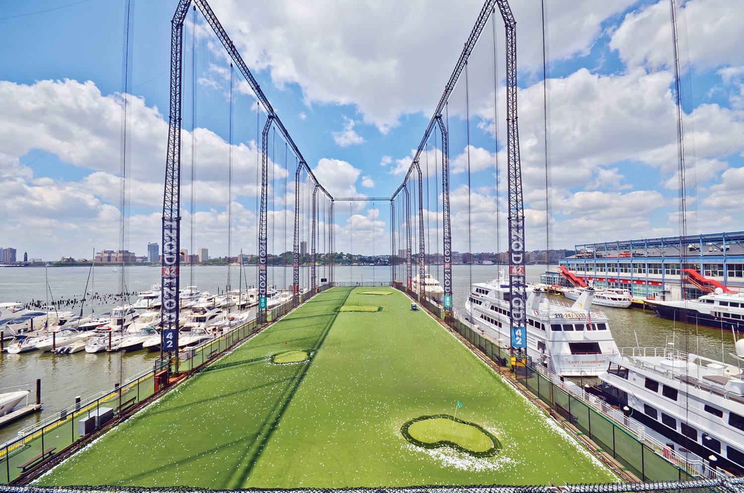 Golf in New York.